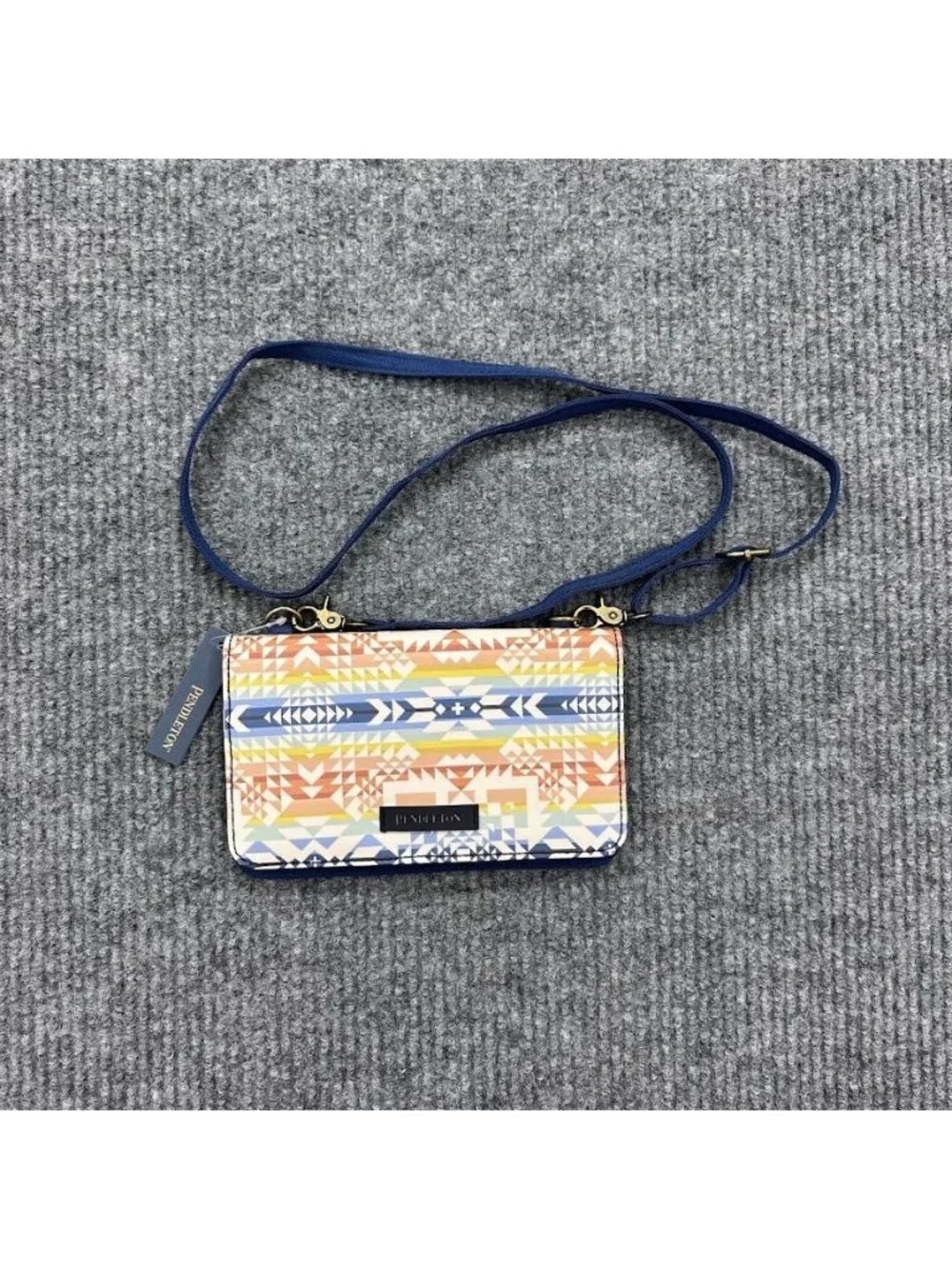 Pendleton Opal Springs Crossbody Flap Wallet Purse Southwestern Aztec Print NEW